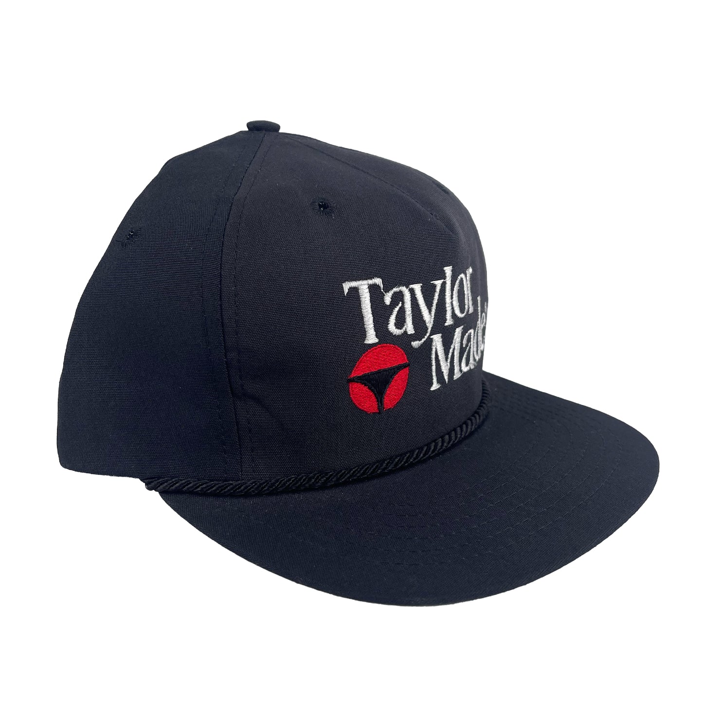 Vintage Black Texace TaylorMade Strapback Hat