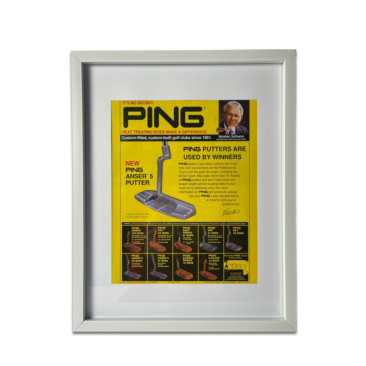 1991 Ping Ad